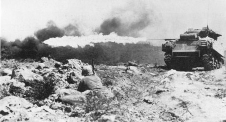   me refiero al bando norteamericano en la segunda guerra mundial.  

Los alemanes, puede que mejor que 50