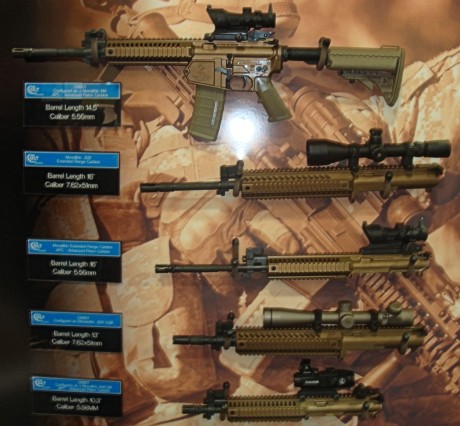 Y seguimos con la polémica del posible sustituto de la carabina M4 y de paso su calibre...

Colt propone 00