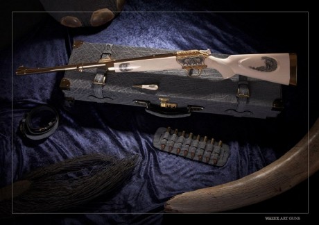hola,aqui os pongo unas fotos de un rifle de la casa blaser,de super lujo.por supuesto no es mio,ya lo 01