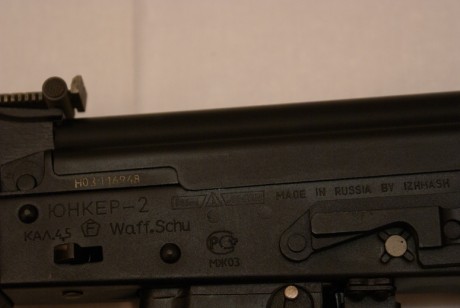 Buenas,
Vendo AK74 de la empresa Izhmash de Rusia, no es una réplica, es un autentico AK modificado para 02