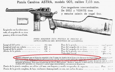 Hace unos días encontré por casualidad en una web extranjera un arma a la venta que hacía muchos años 72