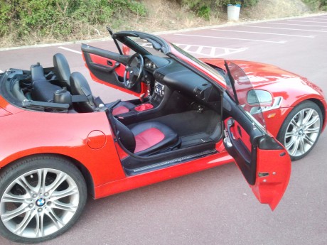 Vendo BMW Z3 Roadster Rojo ,año 96 ,  1.9 140 cv con 185.000 kilometros y en perfecto estado.ITV recien 00