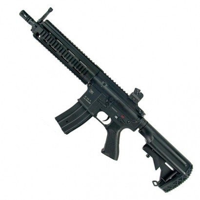 Hola!
Aquí mi fusil de Airsoft, una réplica Jing Gong del Heckler Koch 416.
La verdad, va fenomenal, entero 00