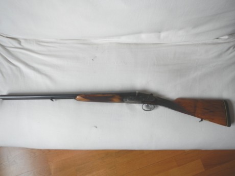 Buenos días a todos.

Me han regalado una escopeta de caza del calibre 12.

La marca es " la Vasco 02