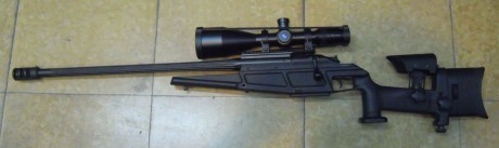 Vendo rifle táctico Blaser S2 Tactical, cal.338 Lapua Magnum. Posibilidad de adquirirlo con monturas originales 01