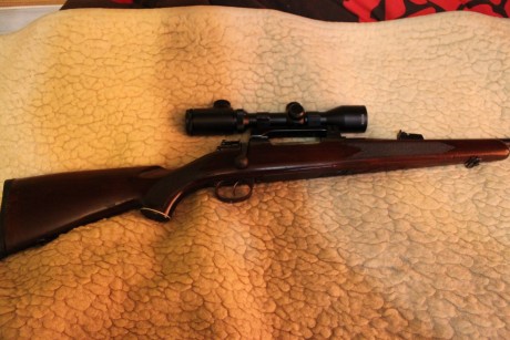Pues lo dicho despues de mucho buscar un rifle me hice con un rifle Kettner un señor mayor que dejo la 21