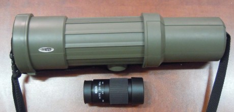 Vendo telescopio de la marca Meopta, mod.Meostar TGA75 y ocular H75 20-60X.Garantía y papeles originales. 01