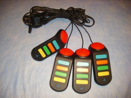 Hola!!!

Vendo mandos Buzz para Play Station 2.

Nuevo. En perfecto estado. Solo usado para verificar 00