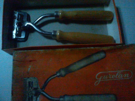 Vendo dos esquliadoras manuales una recta y otra lateral

estan en perfecto estado de uso, no se han utilizado 00