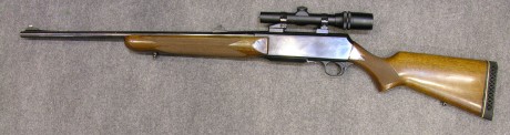 Vendo rifle semiautomático Browning FN Bar I, cal.30-06 con monturas Apel de pulgada y visor Buhsnell 02