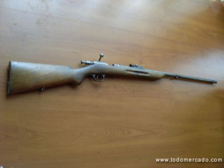 estimados amigos:
Hace unas semanas compre un rifle a bala calibre 22, se nota que es muy antiguo pero 120
