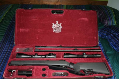 Buenos pues ala ya esta abierto el hilo del rifle incomprendido.
Pongo las fotos como lo tengo de momento, 160