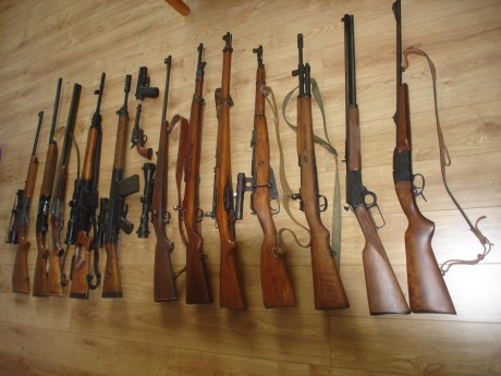 Hola a todos:

Tengo intención de hacerme con un fusil histórico,el uso al que estará destinado,sería 90