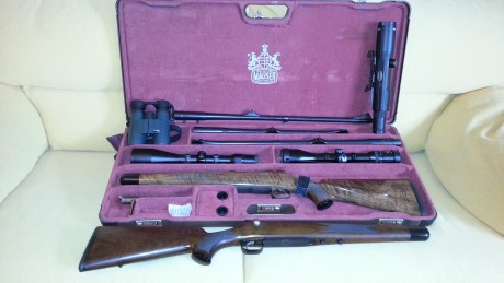 Buenos pues ala ya esta abierto el hilo del rifle incomprendido.
Pongo las fotos como lo tengo de momento, 80