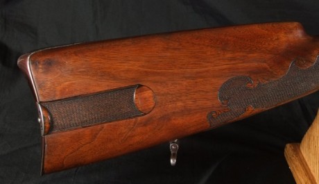 Hola, otra coleccion de fotos de un arma larga doble, un cañon para rifle .56 y otro de escopeta .28 ga. 11