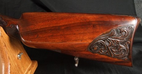 Hola, otra coleccion de fotos de un arma larga doble, un cañon para rifle .56 y otro de escopeta .28 ga. 31