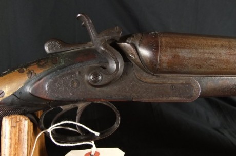 Hola, otra coleccion de fotos de un arma larga doble, un cañon para rifle .56 y otro de escopeta .28 ga. 42