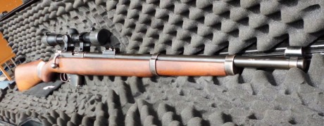 Estoy pensando en instalar un visor en una Destroyer 9mm/P para alcances de 100 a 150m máximo. Nada del 00