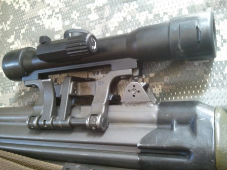 Hola, he montado un visor hensoldt z24 en mi cetme, lo he probado a 50 metros a ver que tal iba y mi sorpresa 112