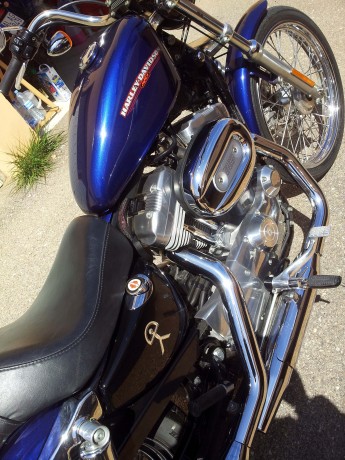 Buenas

Vendo Harley Davidson Sportster 883 año 2007 impecable siempre en garaje privado y con solo 15.000 12