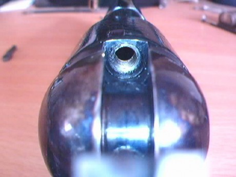 Se me ha roto el dedo elevador del tambor del colt navy de pietta, voy a ver si soy capaz de hacerme uno 90