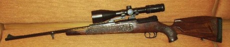 Buenos pues ala ya esta abierto el hilo del rifle incomprendido.
Pongo las fotos como lo tengo de momento, 132