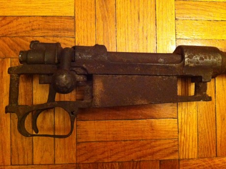 Salud comunidad foril.

Este fusil apareció de casualidad en una escombrera de un pueblo cercano al frente 12