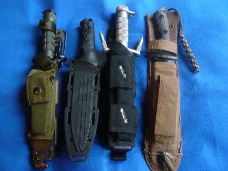 Buenas de nuevo, compañeros:

Os quiero presentar una de mis piezas preferidas, el cuchillo   Buckmaster 90