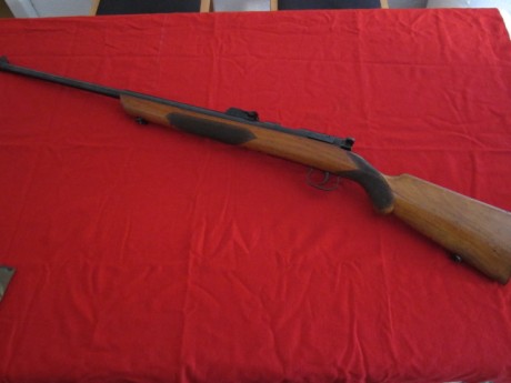 Vendo carabina española Tauler calibre 22 long Rifle,poco se puede decir de ella pues es un trozo de nuestra 02