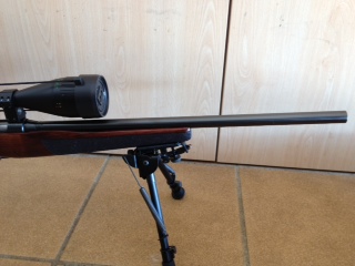 Vendo carabina Unique de cerrojo calibre 22 magnun. Estado excelente. Muy compacta y equilibrada una joya. 01