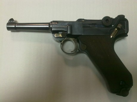 Iniciaremos con una artilleria Erfurt 1914, para continuar con una Mauser Original 4 pulgadas fabricada 131