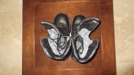 Vendo estos dos pares de botas de seguridad, una es de caña corta (SECURITY LINE) TALLA 41 y otra de caña 11