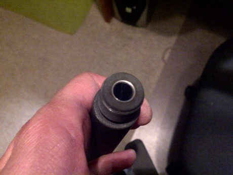 Hola, recién compré un Sako TRG 22 en .308 y tengo una duda sobre el cañón, al mirar en la boca de cañòn, 00