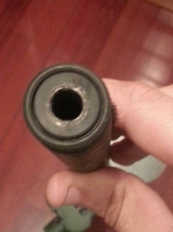 Hola, recién compré un Sako TRG 22 en .308 y tengo una duda sobre el cañón, al mirar en la boca de cañòn, 80