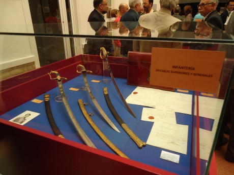 Esta mañana he estado en la Subdelegación de Defensa en Tarragona, ya que me habían invitado a la inauguración 20