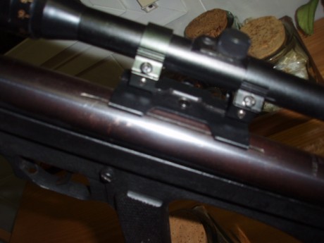 buenas tengo una gamo 68 el asunto es que no dispone de railes para visor tengo la montura original pero 40