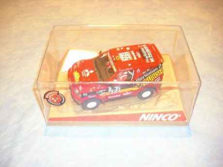 Hola!!!

Vendo Mitsubishi Pajero “JUTTA” para Scalextric Slot Ninco. (Referencia 50305).

Suspensión Proshock. 21