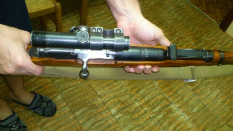 El Mosin-Nagant ..
es un rifle militar accionado por cerrojo, con cargador de cinco proyectiles, que 90