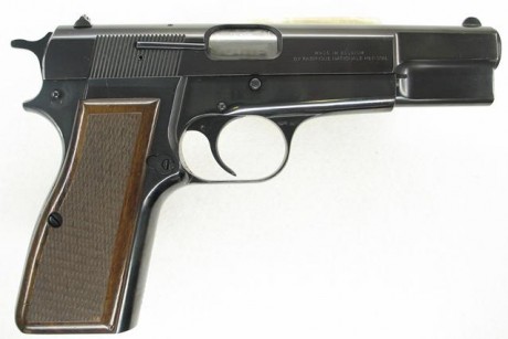 Vendo esta pistola guiada en F:

 FN Browning GP35 9mmP. Ideal para tomar concursar en  los campeonatos 00
