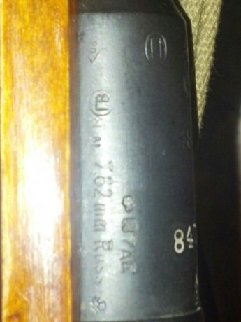 El Mosin-Nagant ..
es un rifle militar accionado por cerrojo, con cargador de cinco proyectiles, que 112
