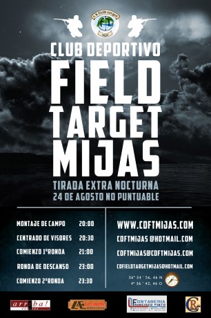 Ya estamos preparando la tirada del 24 de Agosto, NO puntuable para la liga. Este año con interesantes 00