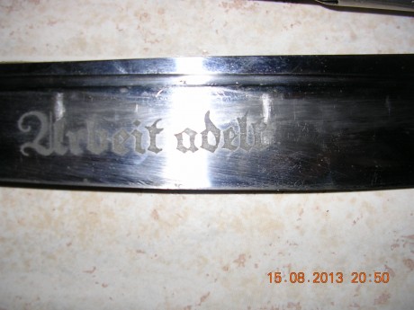 No recuerdo si puse este cuchillo, creo que no.
Se trata de un cuchillo de los campos de trabajo alemanes 02
