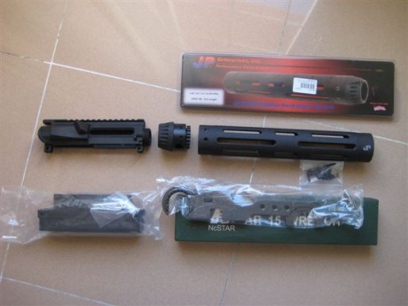 Pues eso, cambio mi Ar15 marca OLIMPIC cañón pesado y con un montón de accesorios ( gatillo ajustable 40