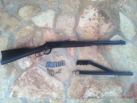 Buenos dias a todos:

Tengo una curiosidad. Conozco la carabina de walter lever action de CO2. Pero me 20