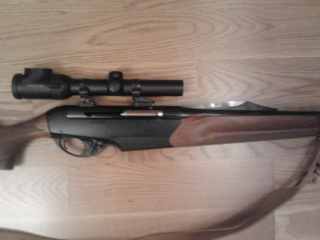 Aquí os dejo una foto de mi Benelli Argo cal.30-06 o como le digo yo cariñosamente, la plomera de jabalíes. 82
