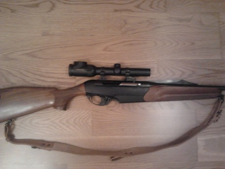 Aquí os dejo una foto de mi Benelli Argo cal.30-06 o como le digo yo cariñosamente, la plomera de jabalíes. 81