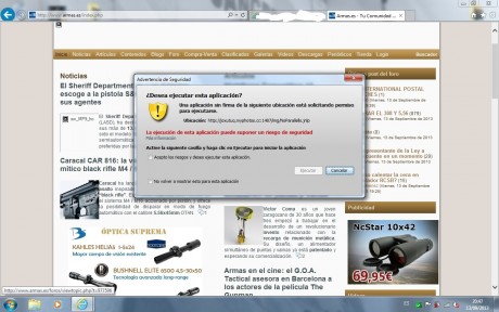Hola, al entrar en esta pagina el antivirus ha detectado un troyano, entiendo que este tipo de paginas 60
