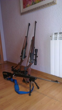 Aquí os dejo una foto de mi Benelli Argo cal.30-06 o como le digo yo cariñosamente, la plomera de jabalíes. 131