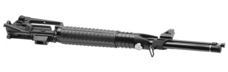 Crosman mar177 AR-15 upper pcp conversion kit.

Ya conocemos las conversiones de AR al cal 22lr y ahora 00