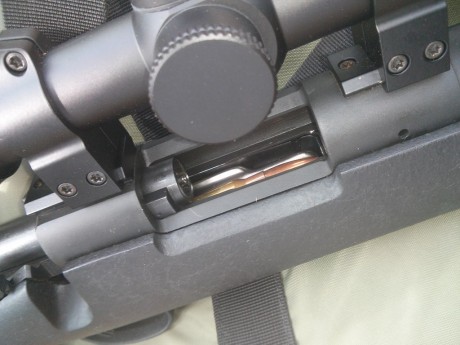 Poseo un Remintong 700 SPS en la série DG (dangerous game), en calibre 375HH, del cual sólo puedo decir 100